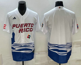 Men's Puerto Rico Baseball Blank White 2023 World Baseball Classic Stitched Jersey,We sell and wholesale Men's Puerto Rico Baseball Blank White 2023 World Baseball Classic Stitched Jersey on line form chian!